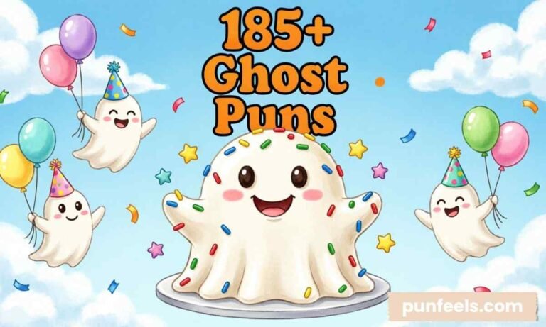 185+ Ghost Puns Feature Image