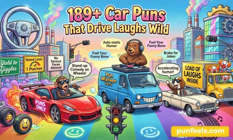 189+ Car Puns Feature Image