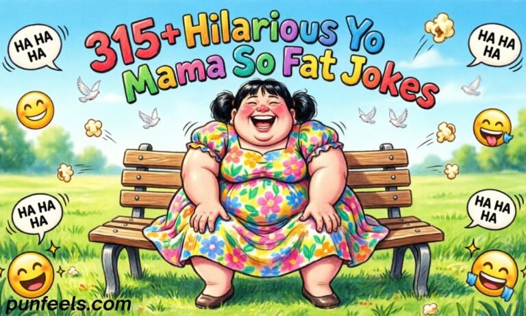 315+ Hilarious Yo Mama So Fat Jokes Feature Image