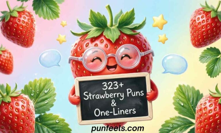 323+ Strawberry Puns & One-Liners: Sweet & Funny Instagram Captions (2026)