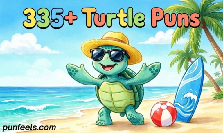335+ Turtle Puns Feature Image