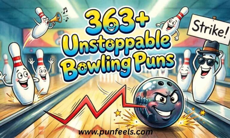 363+ Unstoppable Bowling Puns Feature Image