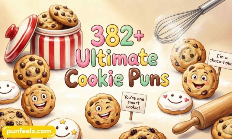 382+ Ultimate Cookie Puns Feature Image