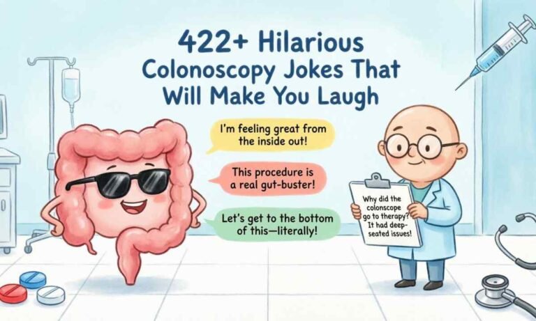 422+ Hilarious Colonoscopy Jokes That Will Make You Laugh