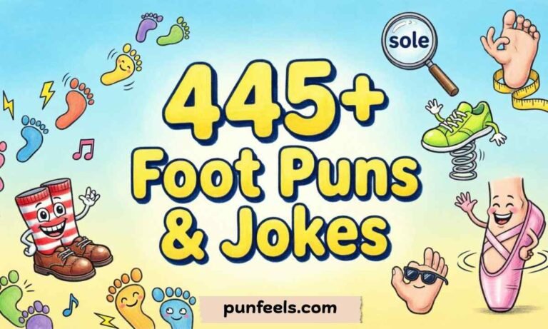 445+ Foot Puns & Jokes Feature Image