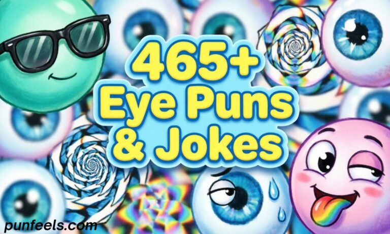 465+ Eye Puns & Jokes Feature Image