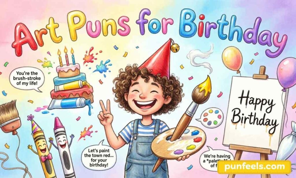 Art Puns for Birthday