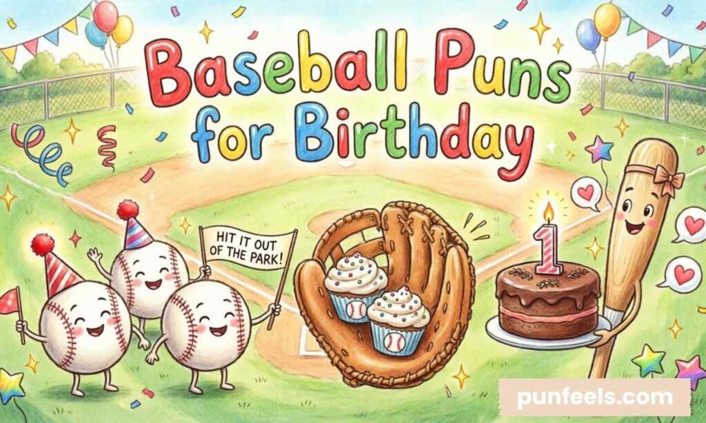 Baseball Puns for Birthday