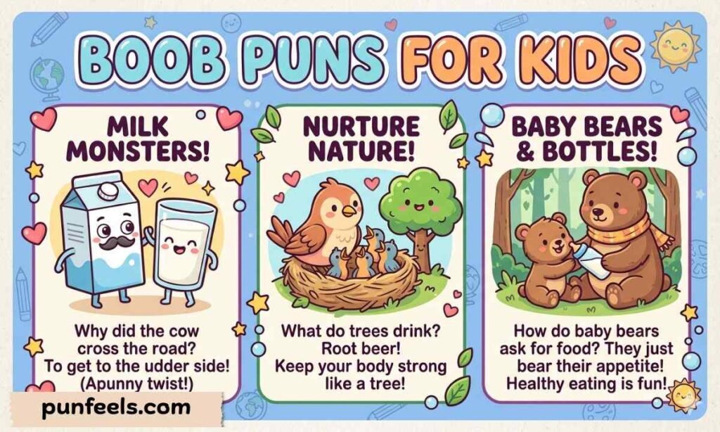 Boob Puns For Kids