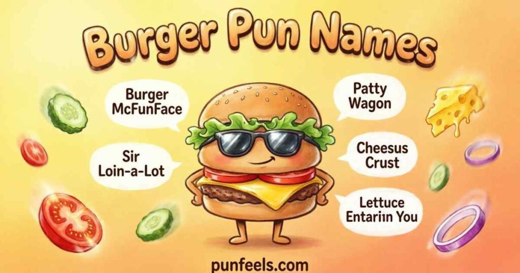 Burger Pun Names
