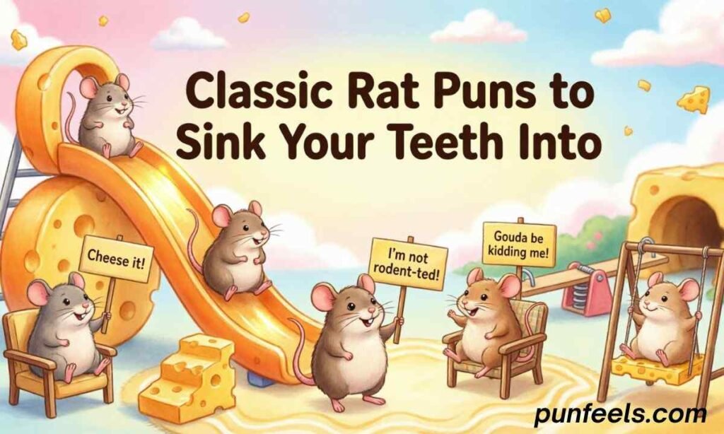 Classic Rat Puns to Sink Your Teeth Into