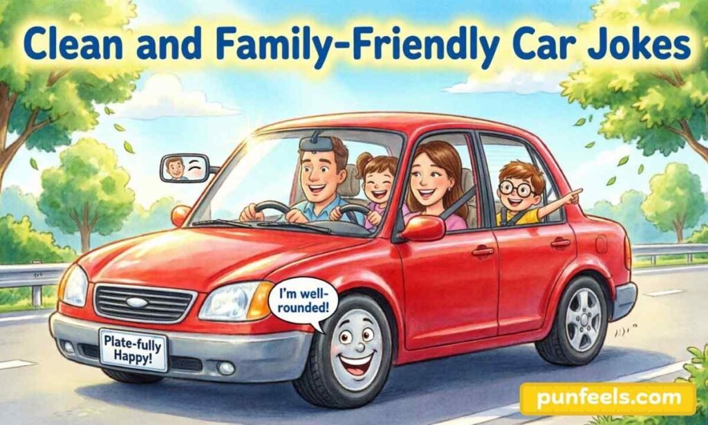 Clean and Family-Friendly Car Jokes