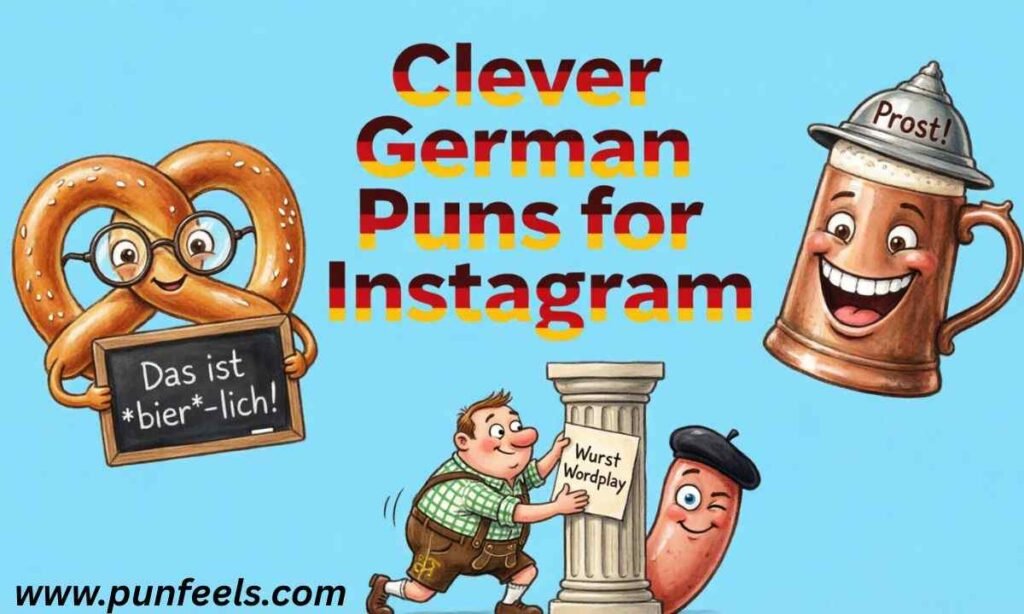 Clever German Puns for Instagram