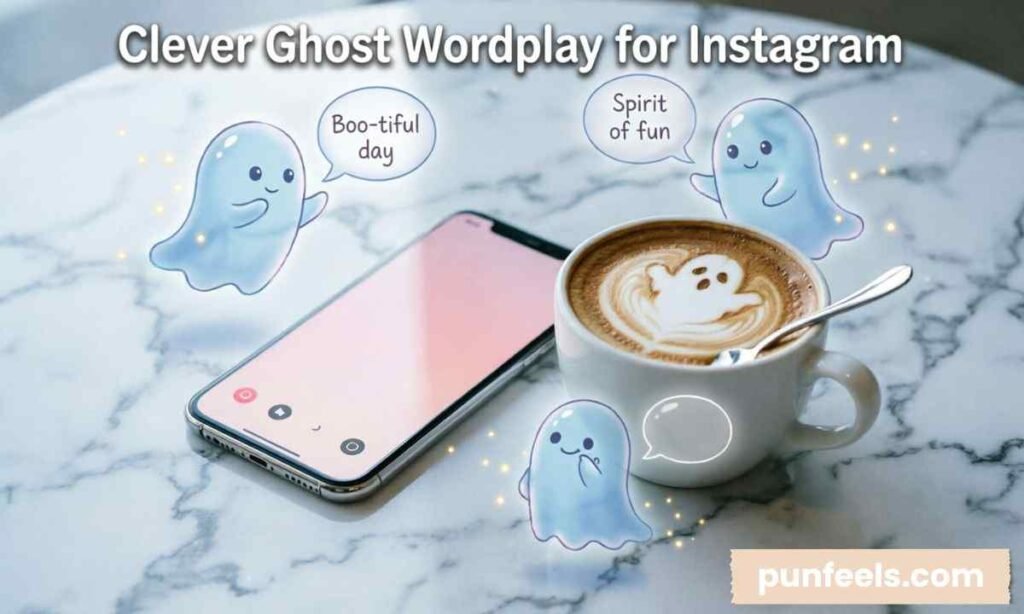 Clever Ghost Wordplay for Instagram