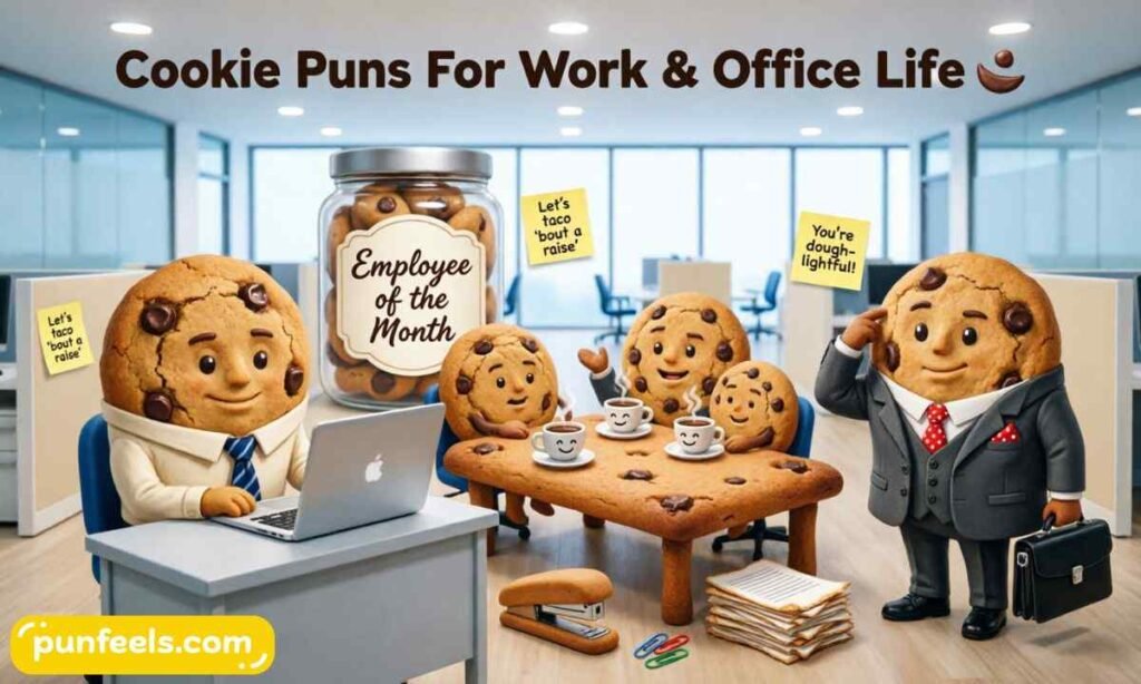Cookie Puns For Work & Office Life