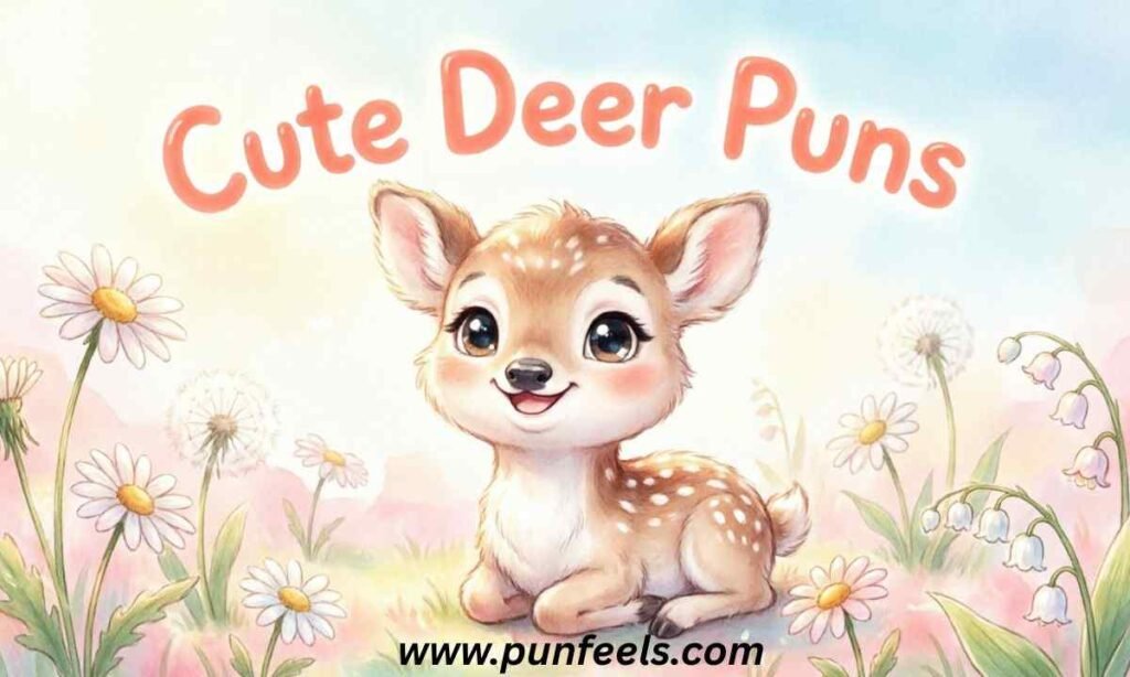 Cute Deer Puns