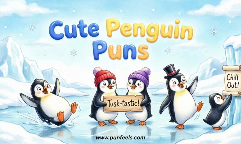Cute Penguin Puns