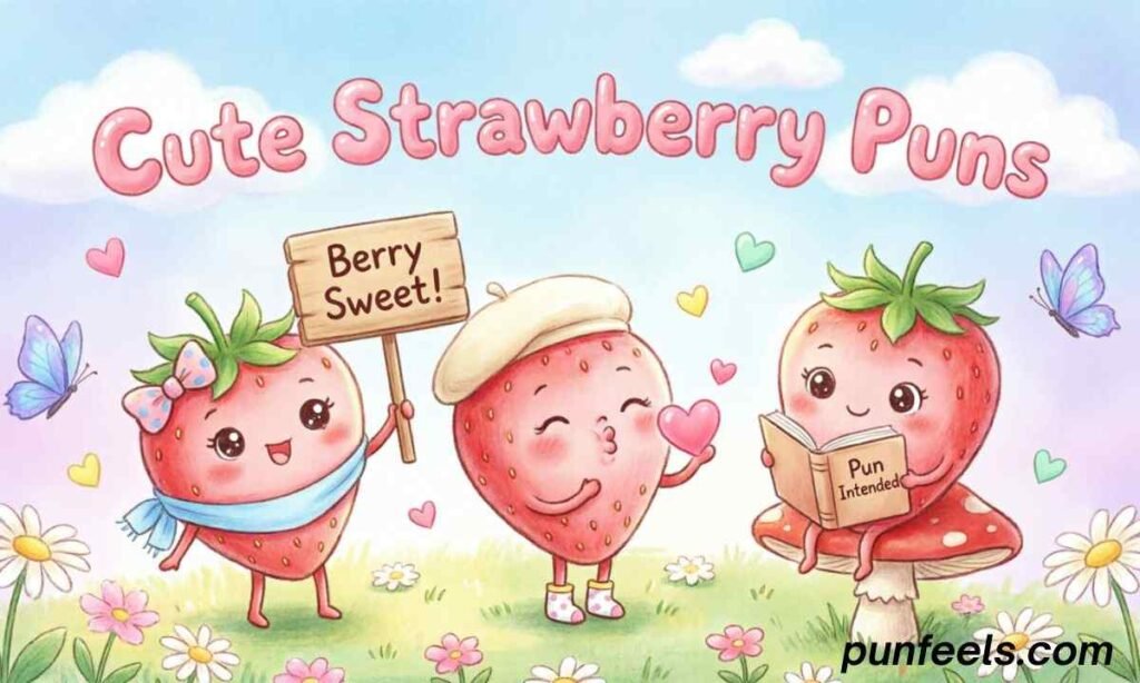 Cute Strawberry Puns