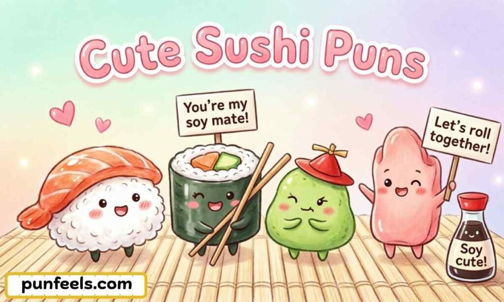 Cute Sushi Puns