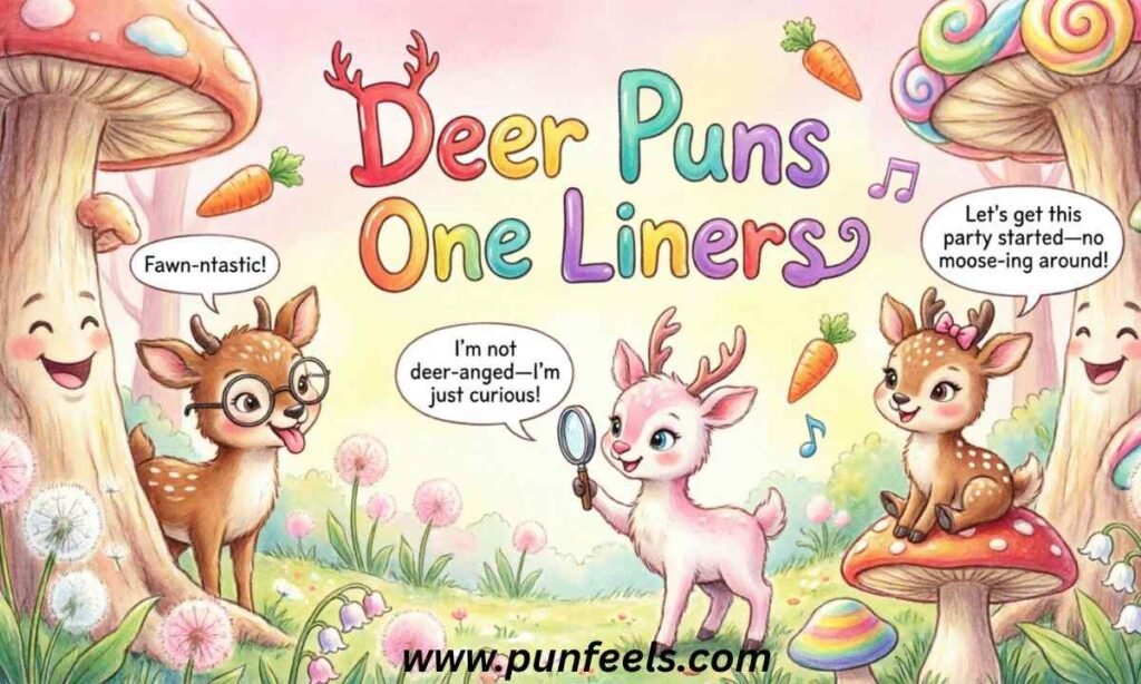 Deer Puns One Liners