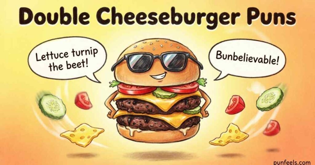 Double Cheeseburger Puns
