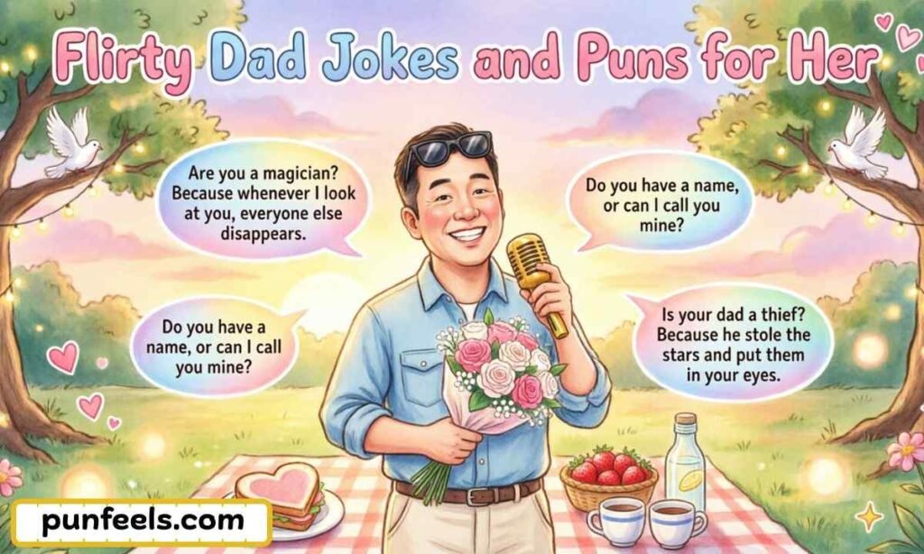 Flirty Dad Jokes and Puns for Her