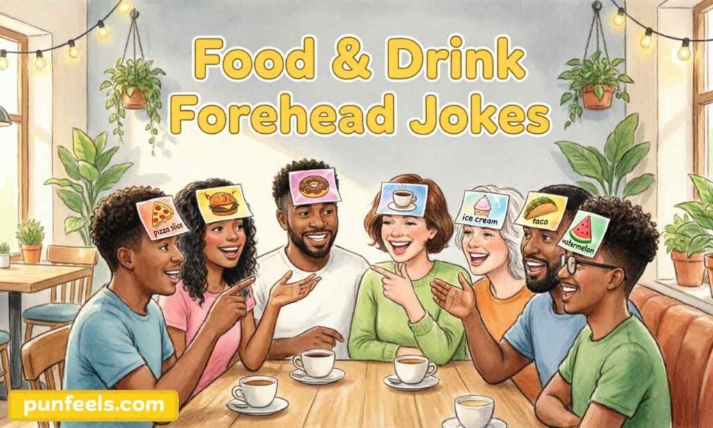 Food & Drink Forehead Jokes