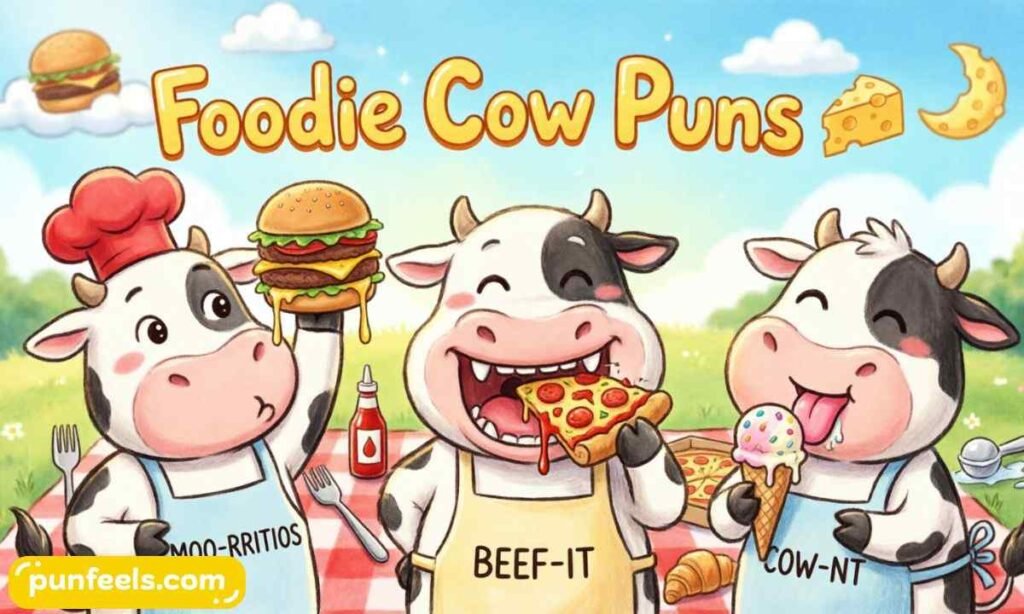 Foodie Cow Puns