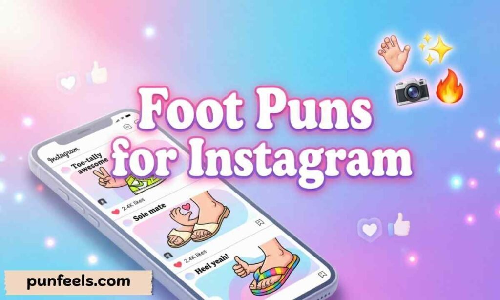 Foot Puns for Instagram
