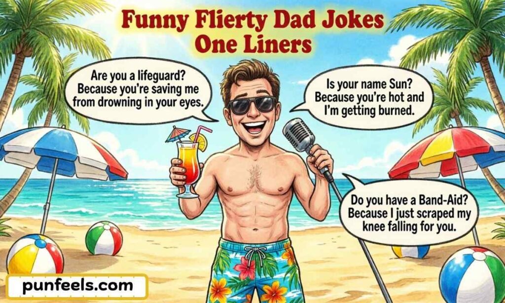 Funny Flirty Dad Jokes One Liners