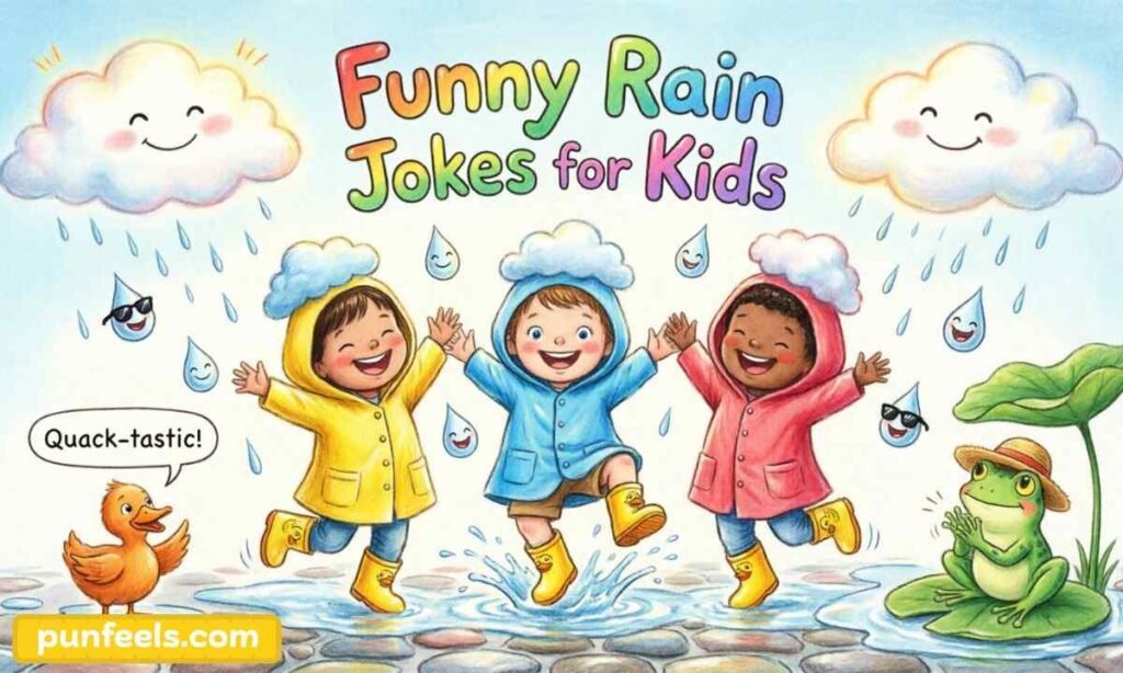 Funny Rain Jokes for Kids