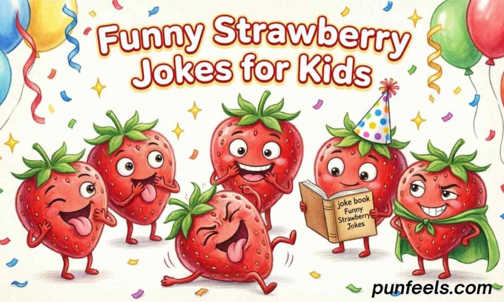 Funny Strawberry Jokes for Kids