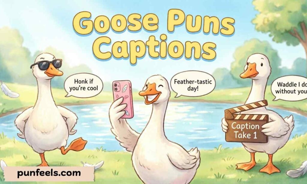 Goose Puns Captions