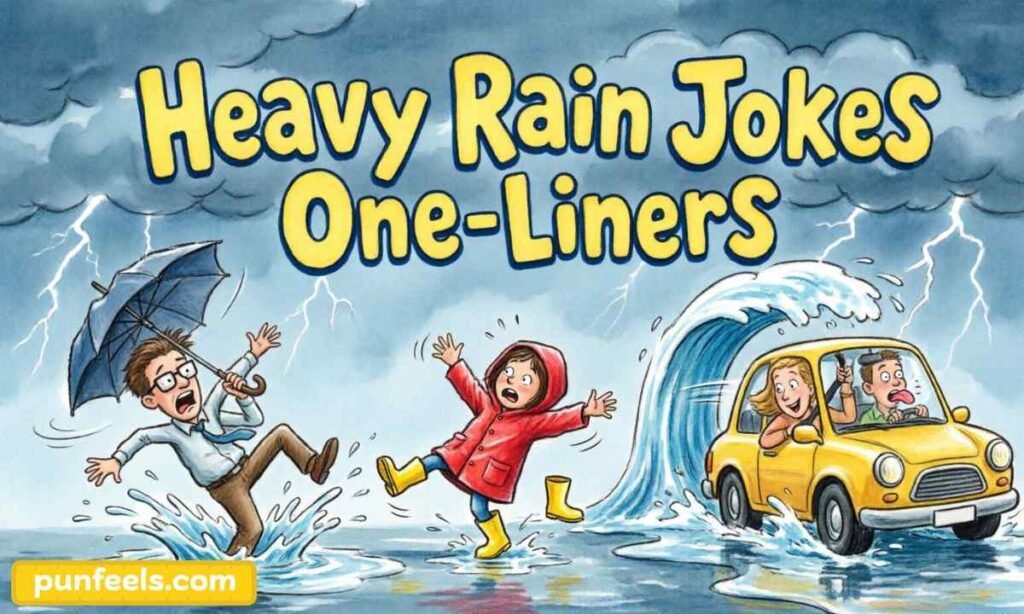 Heavy Rain Jokes One-Liners