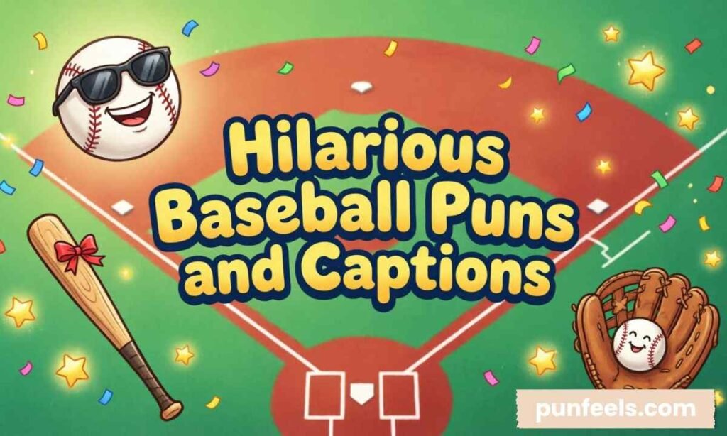 Hilarious Baseball Puns and Captions