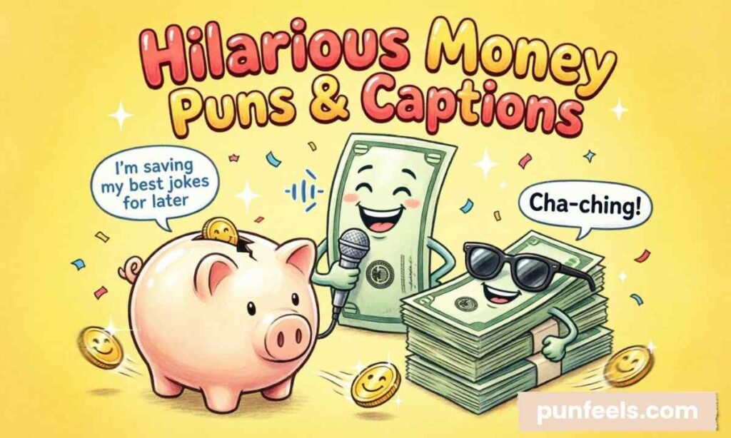 Hilarious Money Puns & Captions