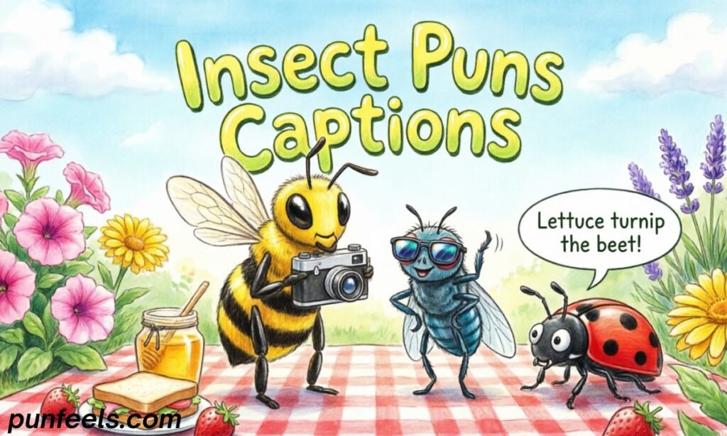 Insect Puns Captions