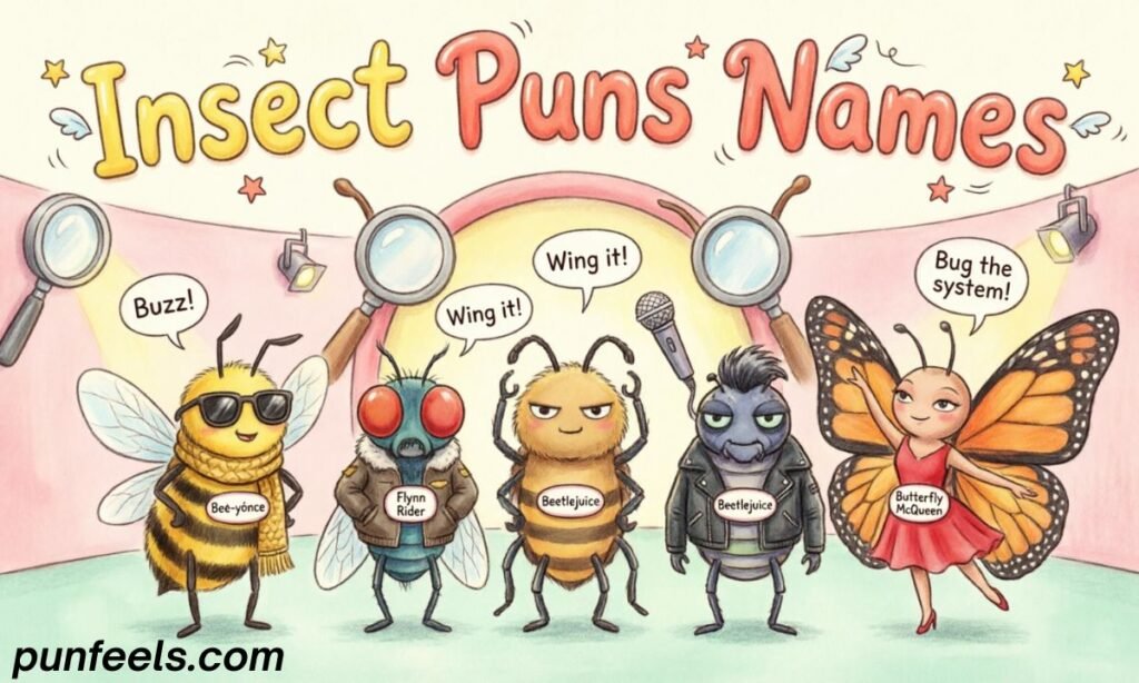 Insect Puns Names