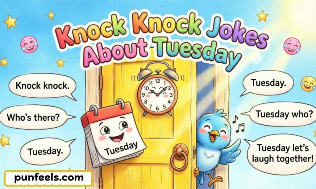 Knock Knock Jokes About Tuesday