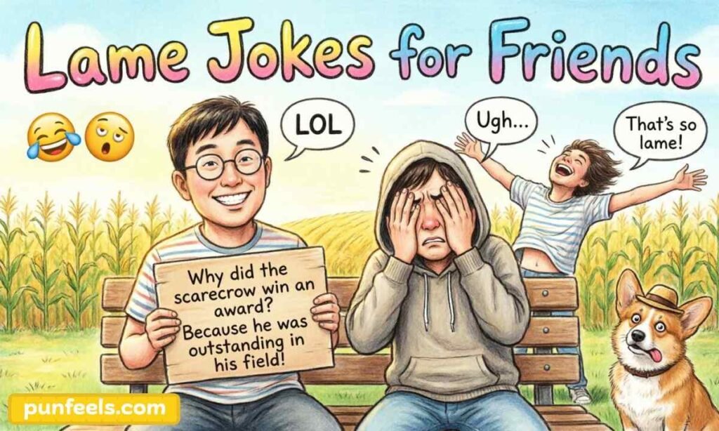 Lame Jokes for Friends
