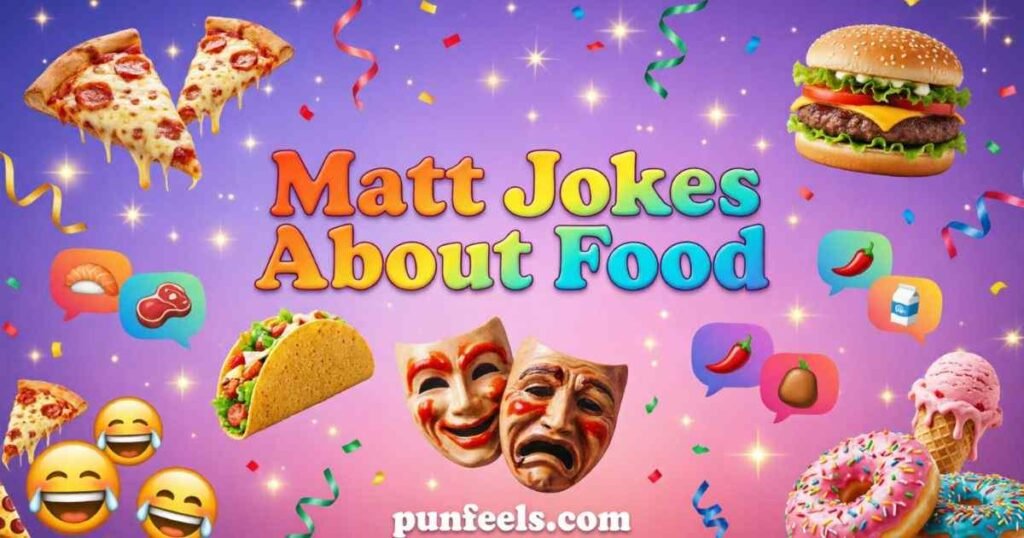 Matt Jokes About Food
