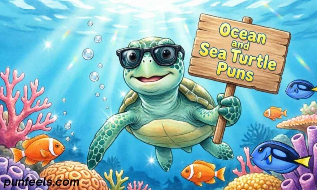Ocean and Sea Turtle Puns