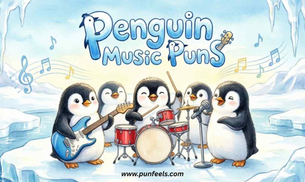 Penguin Music Puns