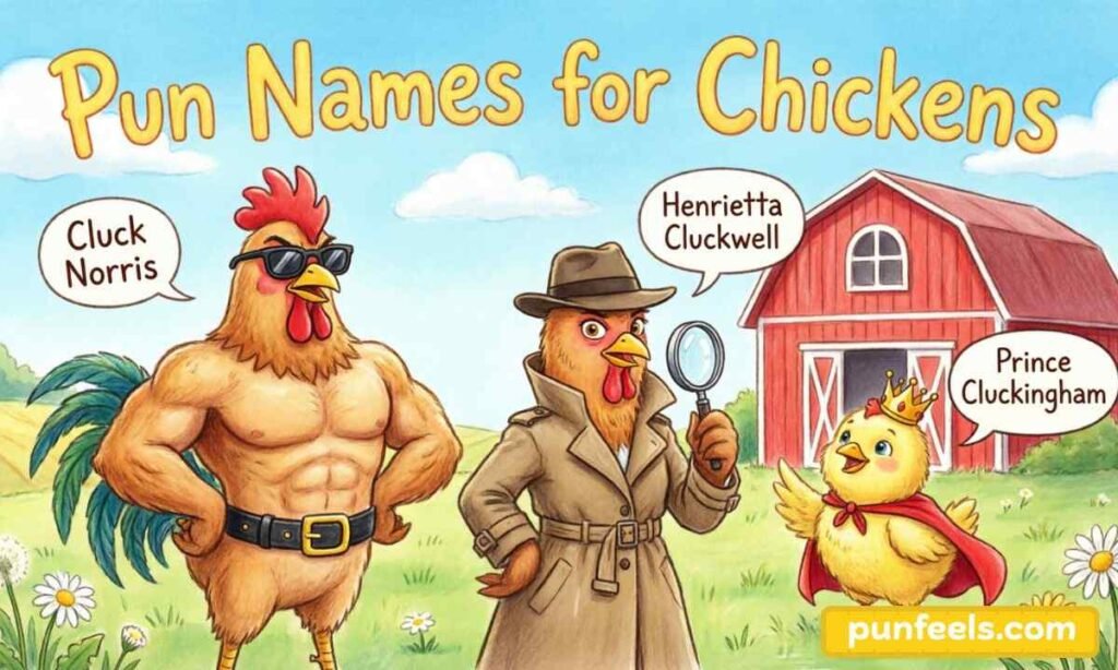 Pun Names for Chickens