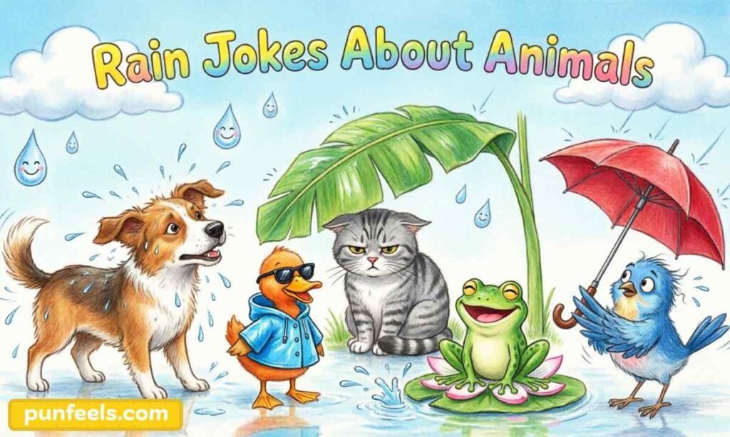 Rain Jokes About Animals