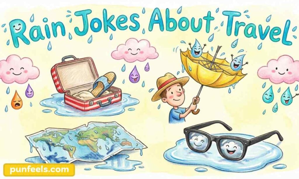 Rain Jokes About Travel
