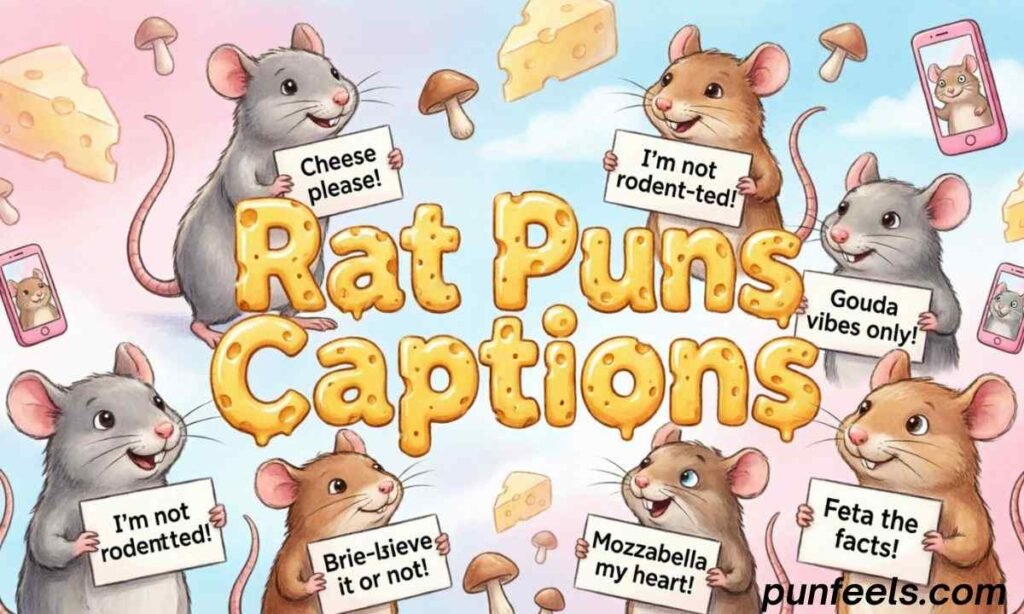 Rat Puns Captions