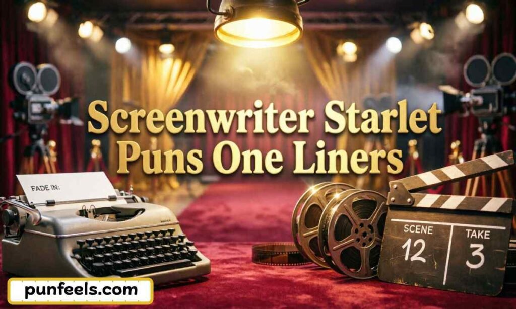 Screenwriter Starlet Puns One Liners