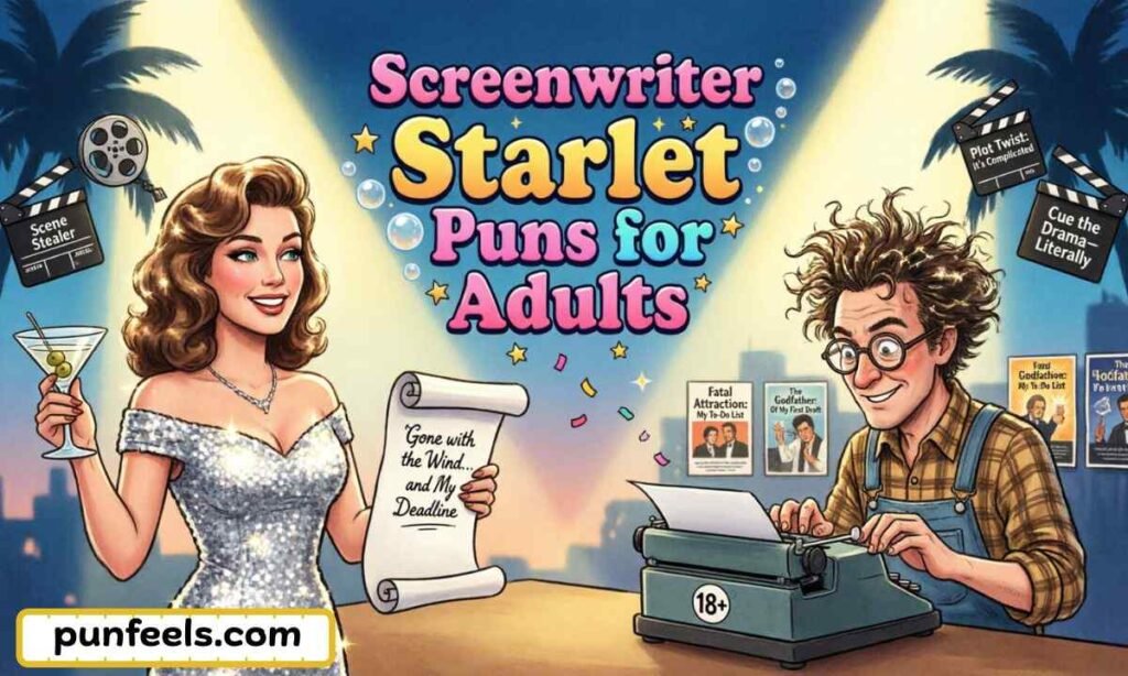 Screenwriter Starlet Puns for Adults