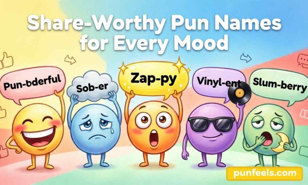 Share-Worthy Pun Names for Every Mood